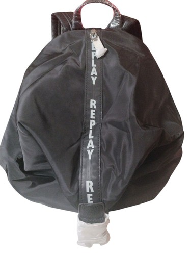 Replay Black Backpack FU3055.000