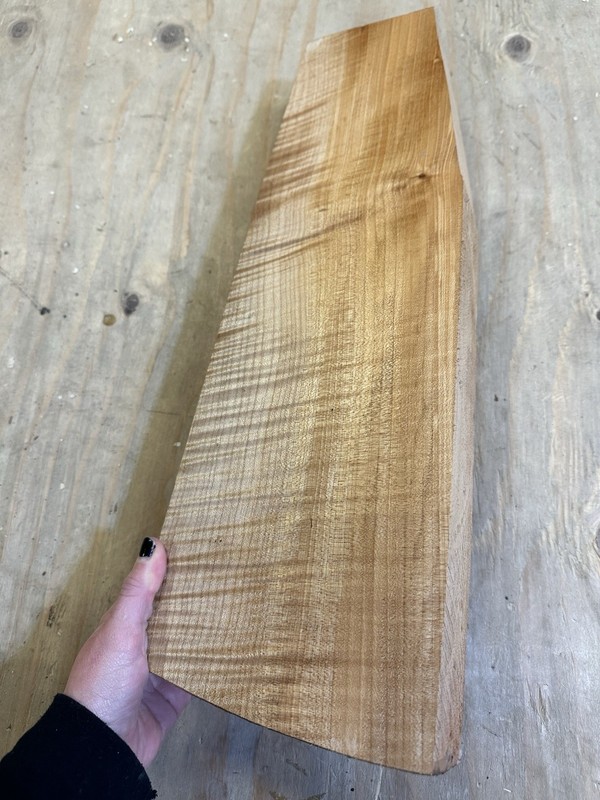 Highly Figured Curly big leaf maple Rifle/ Shotgun blank (z) 