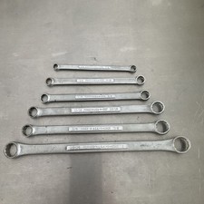Vintage Craftsman Box End Wrenches Sae V Series 6 Wrench Lot Vintage Craftsman Box End Wrenches Sae V Series 6 Wrench Lot