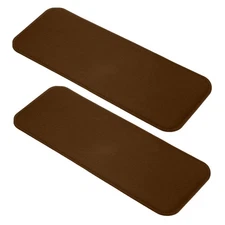 2PCS 14.6 x 6.7 Inch Felt Base Shaper for Handbag & Tote Bag & Purse [Brown]