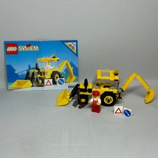 Vintage LEGO Classic Town Set 6662 Backhoe COMPLETE with Instructions No Box