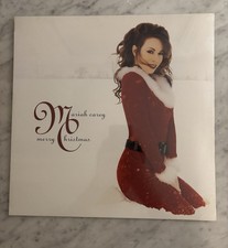 NEW SEALED Mariah Carey Merry Christmas Limited Edition Red Vinyl Record LP USA