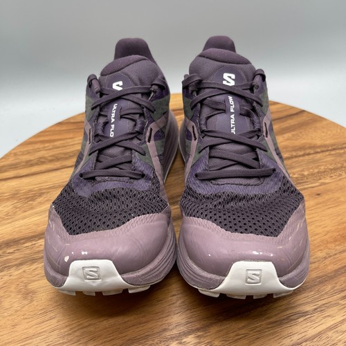 Salomon Ultra Flow Zapatos Mujer 8 Púrpura Correr Senderismo Trail Tenis Gore-Tex - Imagen 2 de 8