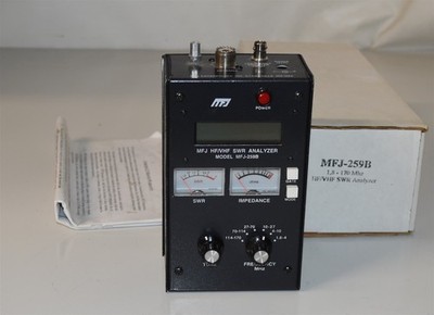 アンテナアナライザー MFJー259B ジャンク品 MFJ-259B HF/VHF ANTENNA ANALYZER FREQUENCY COUNTER! | eBay