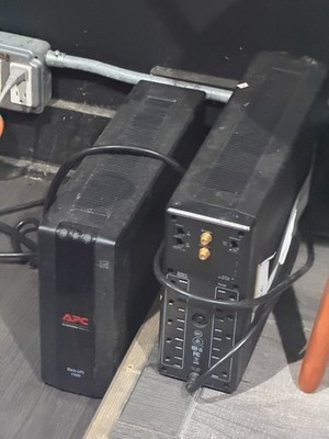 APC Back-UPS 1500 Desktop/Freestanding UPS Tower Unit, Black