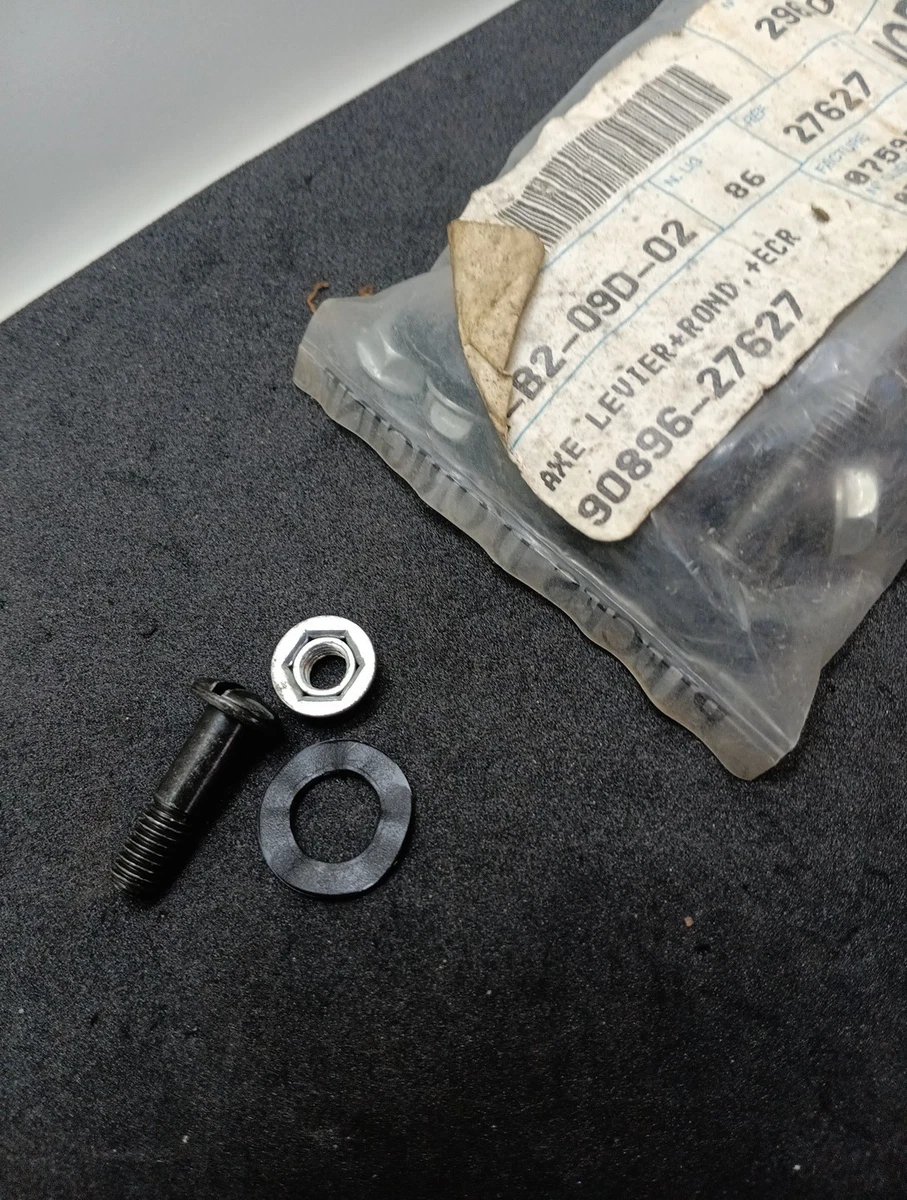 N.O.S 2 AXE de poignée freins rivet aluminium CLB PEUGEOT mobylette 23