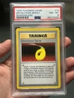 Pokemon TCG Devolution Spray 72/102 Shadowless Base Set 1999 PSA 8