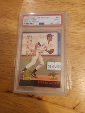 DEREK JETER 1994 SIGNATURE ROOKIES HOTTEST PROSPECTS #S4 PSA 9 MINT