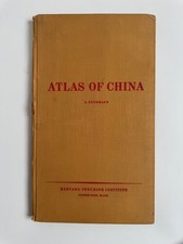 Atlas of China Book 1935 First Edition Albert Herrmann