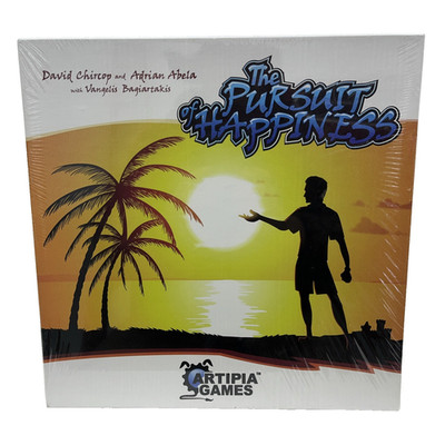 THE PURSUIT OF HAPPINESS Very Rare 2015 Edition NEW SEALED Artipia Games GREECE