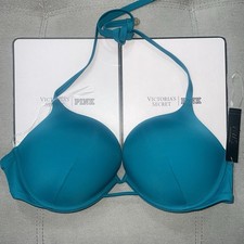 Victoria  s Secret 34D Bombshell Miraculous Plunge Bikini Add 2 Cup Size Push Up