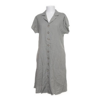 My Essential Wardrobe, Blusenkleid, Größe: 36, Grau, Leinen/Viskose, Damen #trH