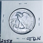 1945 LIBERTY WALKING SILVER HALF DOLLAR HI GRADE U.S. MINT RARE COIN 2558 — photo 2