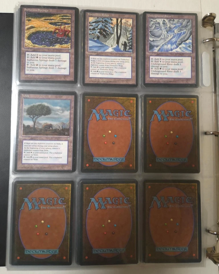 Magic The Gathering Vintage Ice Age Complete Set 383 cards MTG  NM/LP - Image 4 of 4