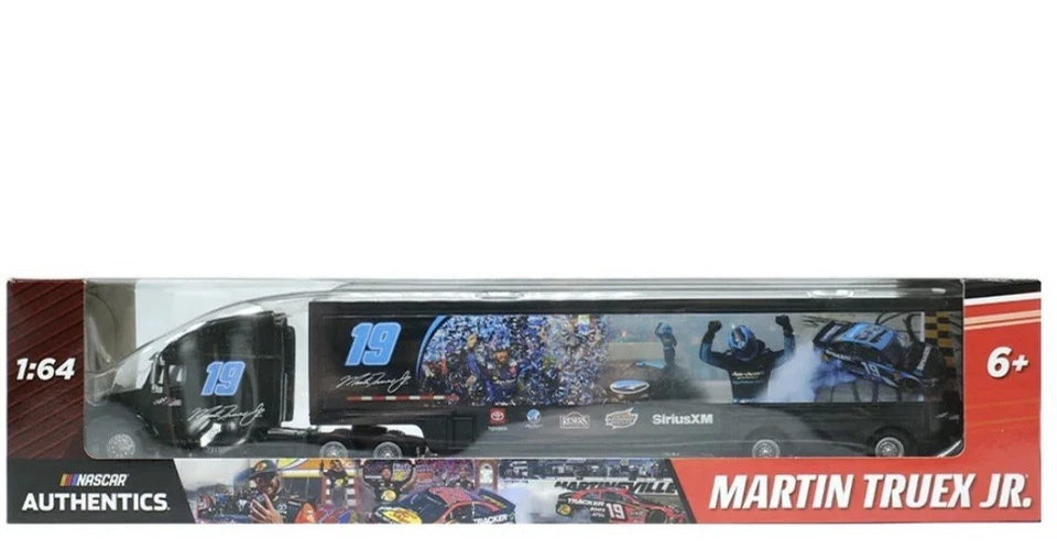 2024 Martin Truex Jr #19 Final Ride 2 Sided Hauler 1:64 Authentics