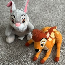Bambi  Thumper 9"H  7.5" Bean Bag Plush Disney Applause Store Exclusive P2