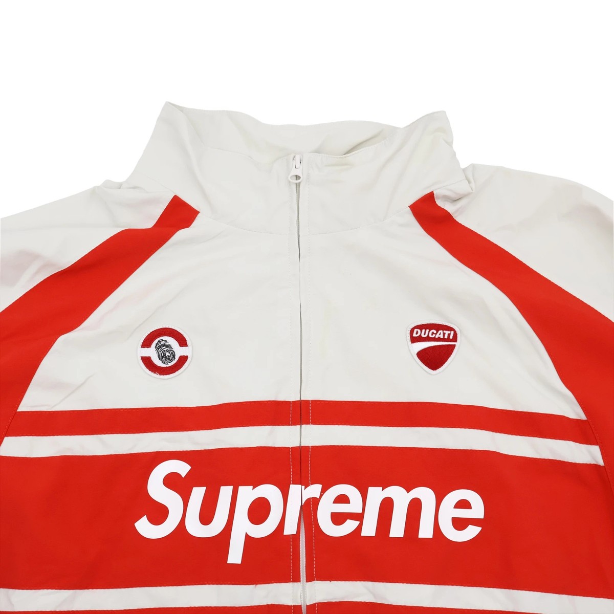 ジャケット・アウター Supreme x Ducati Track Jacket Light Grey Supreme Ducati Track Jacket (SS24) - $248