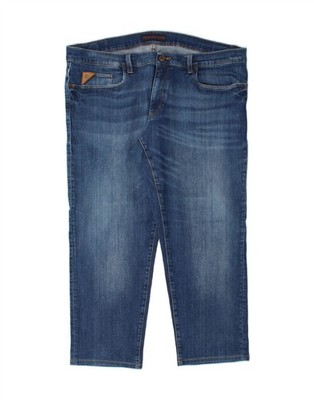 TRUSSARDI Herren Cropped Jeans W44 L27 Blau PM09