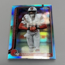 2025 Topps Chrome Football - Denzel Ward Refractor
