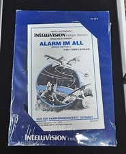 Intellivision SPACE BATTLE - SEALED - INTERNATIONAL BOX - GERMAN Manual Slotted