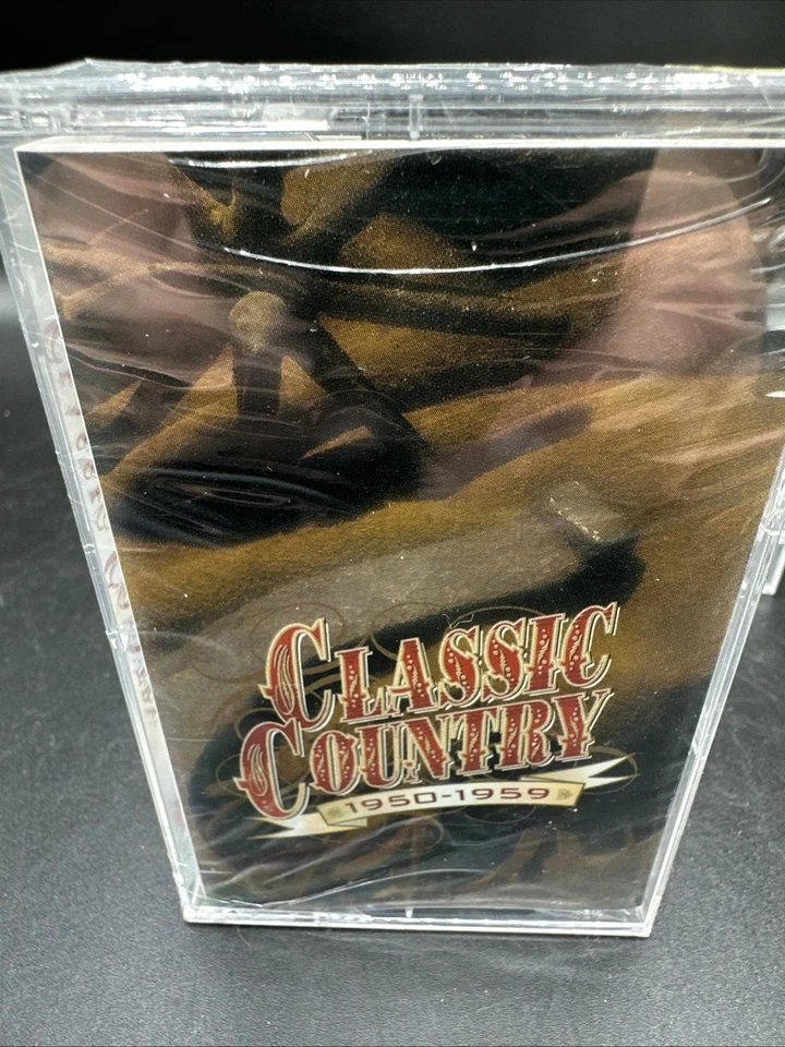 New/Sealed Time Life Music Classic Country 1950-1959 Set Of 2 Cassette Tapes - Image 3 of 4