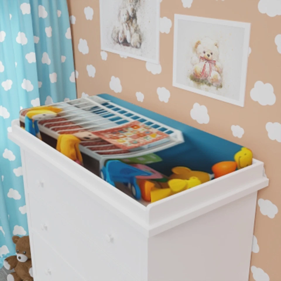 🔄 Cubierta de almohadilla cambiadora ABDL suave 🌟 Foto 4 de 4