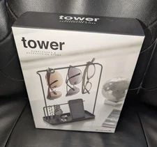 Yamazaki sunglasses and accessories stand Tower black 6988 New in Box!