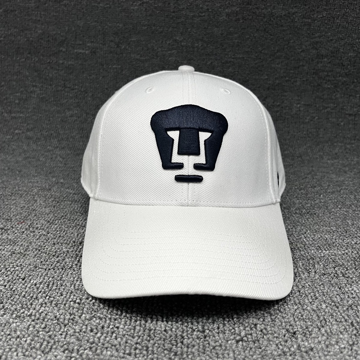 '47 Brand Pumas UNAM MVP Hat White Black Adjustable Strapback Soccer Cap NEW