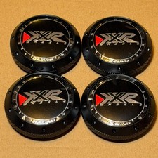 Xxr Centre Cap Matt Black Cap Black Sticker - Fits 521 526