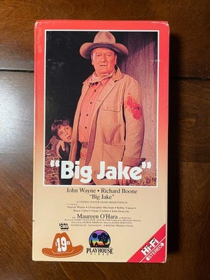 Big Jake starring John Wayne (VHS, 1971)