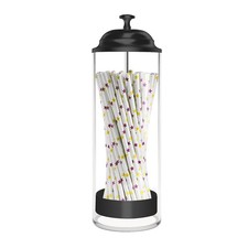 Strohhalmhalter für Trinkhalme in Standardgröße, Kunststoff Strohhalmspender für9822