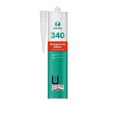 Ramsauer 340 Brandschutz Silikon Fugen Hitze Dichtstoff 310 ml - Farbvarianten