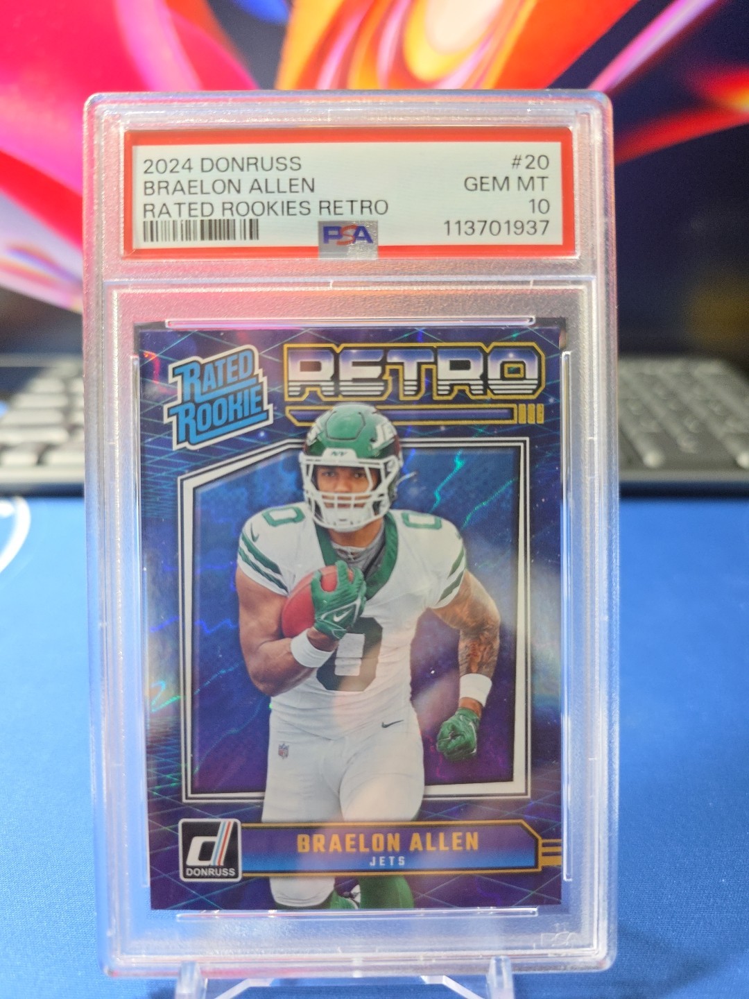 Braelon Allen Panini Donruss Rated Rookies Retro #20 Base