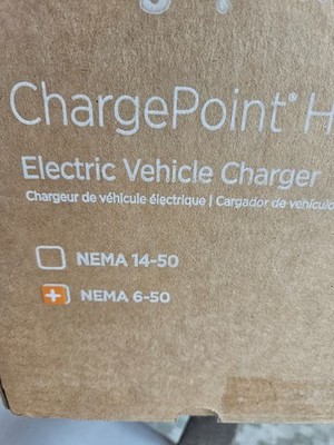 ChargePoint Home Flex level 2 NEMA 6-50 Plug EV Charger New In Box unopened