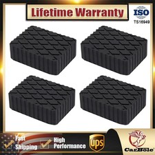 2 Tall Solid Rubber Stack Blocks Pad Universal For Auto Lift Rolling Jack 4pcs 2 Tall Solid Rubber Stack Blocks Pad Universal For Auto Lift Rolling Jack 4pcs