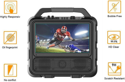 Monster Vision 2 Portable Entertainment System Screen Protector New HD Clear PET