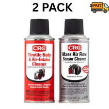 Crc Mass Air Flow Maf Throttle Body Cleaner Twin Pack