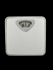 Taylor Metro Analog Bathroom Scale 10x10  Mechanical Weight Scale Retro Design