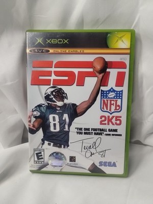 ESPN NFL 2K5 Original Xbox Complete CIB w/ Manual   Sega   Untested