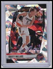 2024 Panini Prizm WNBA #133 Kristy Wallace Ice Prizms