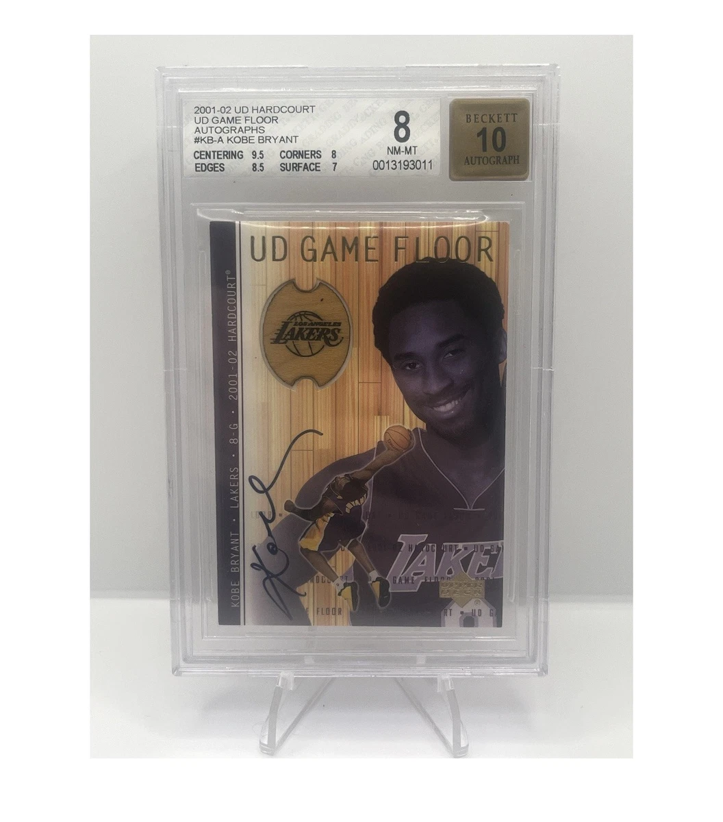 Kobe Bryant 8 Graded Basketball Autographed Sports Trading Cards
