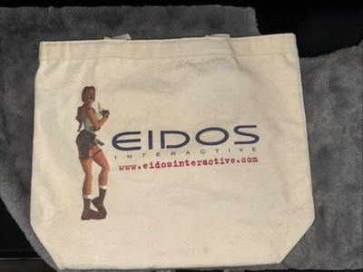 Eidos Interactive E3 Tote Bag Lara Croft Tomb Raider  1998