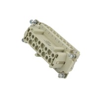 09360162701 Steckverbinder: Rechtwinklig Weiblich Han Ex Pin: 16 16+PE Harting