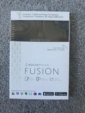 ROCKETBOOK Fusion Executive Black Notebook