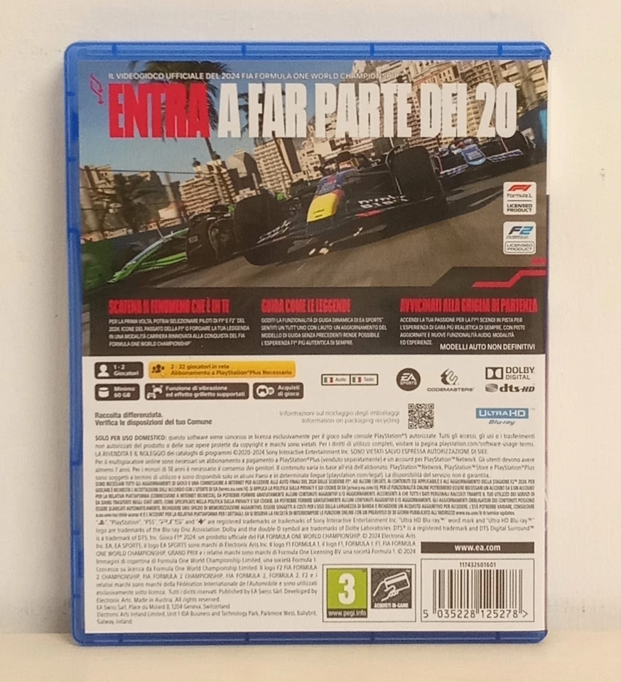 PS5 : F1 24 - FORMULA 1 2024 - Completo, ITALIANO ! PLAYSTATION 5 - CONS 24/48H, foto 2 di 3