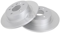 2X A.B.S. Bremsscheibe 17064 FüR YS3E Saab Tid Biopower Turbo V6T