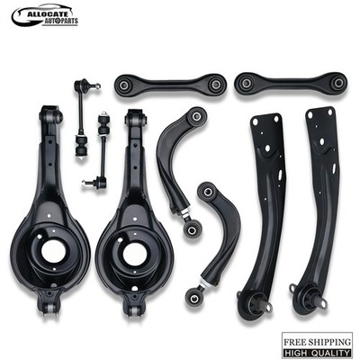10Pcs Rear Control Arms Kit for 2013-2019 Ford Escape 2015-2019 Lincoln MKC AWD