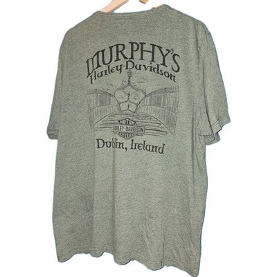 Dublin Harley Davidson Dublin, Ireland 2022 Men s Size 2XL Green