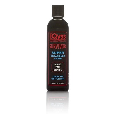 EQyss Survivor Super Detangler Shine Horses 8 oz Mane Tail Conditioner Spray