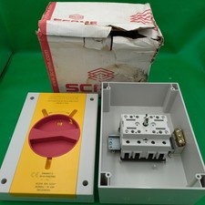 SCAME 63A 3P+N 690v IP66 / IP69 Isolator 590.EM6305 3 Phase Isolator